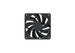 HYTE FA12 | 120mm PWM case fans | 4 pack | Pitch Black