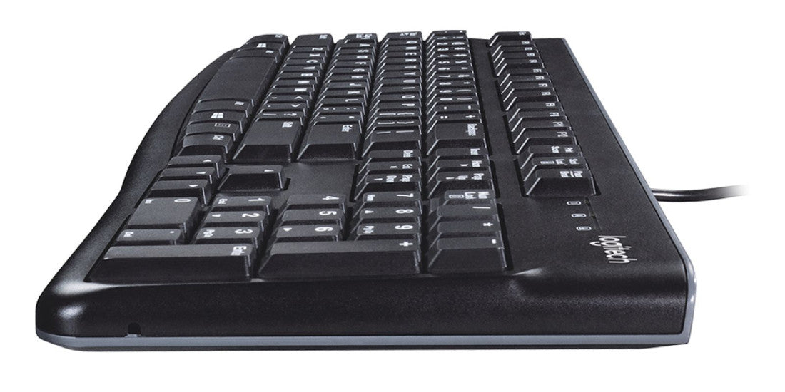 Logitech K120 | Wired keyboard | Full-size USB | UK QWERTY | Black