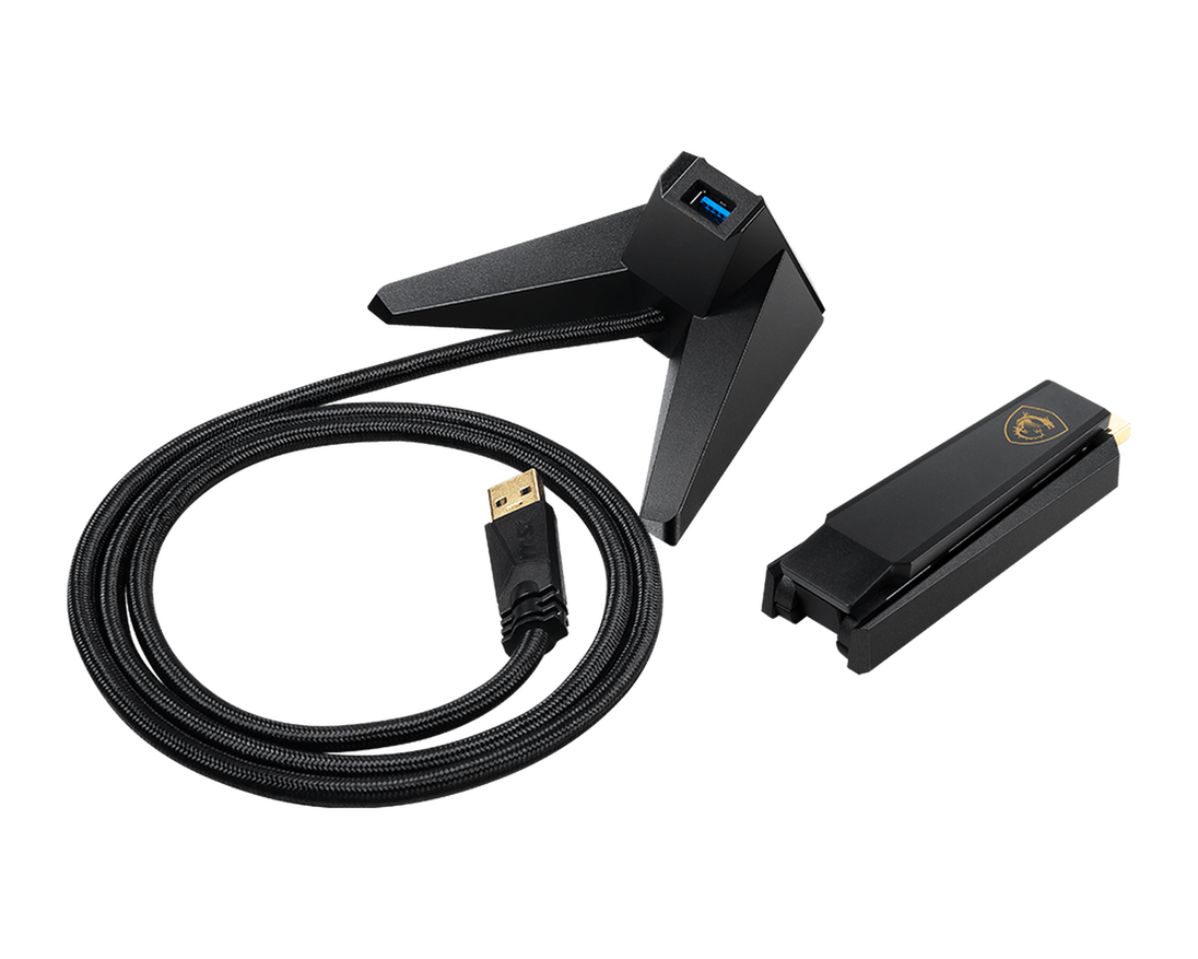MSI AXE5400 | Wi-Fi USB adapter | 574 to 2402Mbps