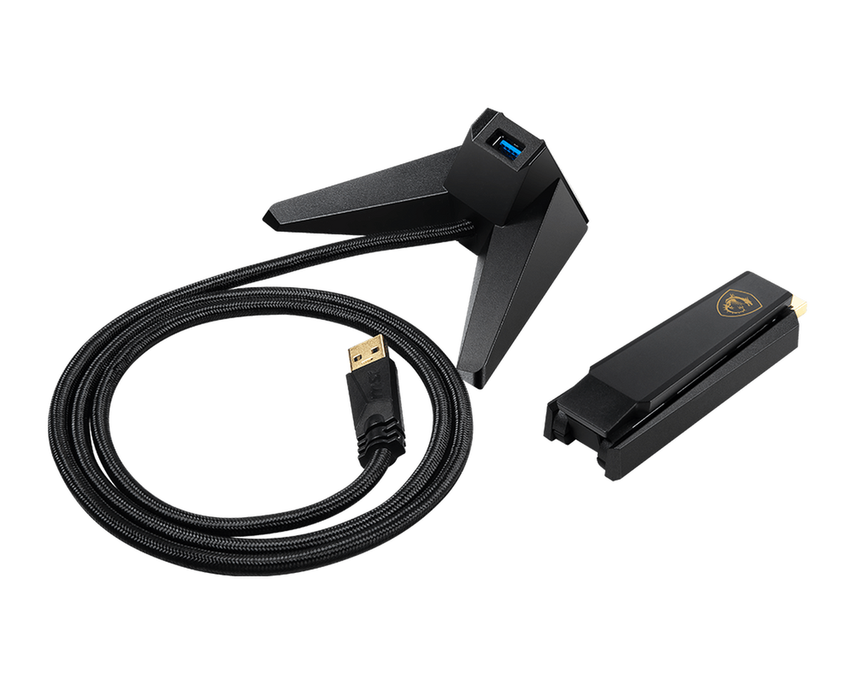 MSI AXE5400 | Wi-Fi USB adapter | 574 to 2402Mbps