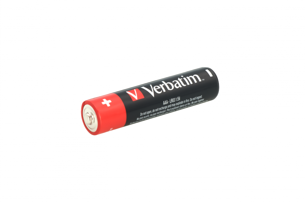 Verbatim AAA Alkaline Batteries | 1.5V | 24 pack