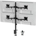 VonHaus Quad Monitor Mount | Four-screen desk stand | 13–32 inch screens | Black