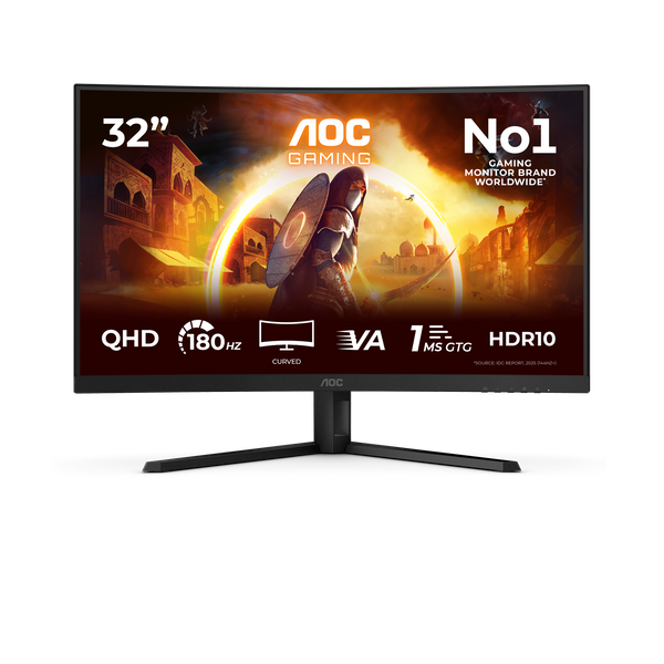 AOC Gaming CQ32G4VE | QHD 180Hz | 31.5 inch black