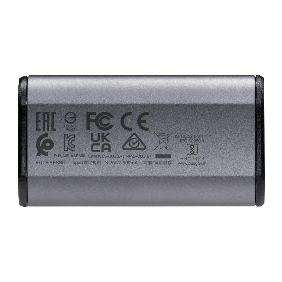 ADATA SE880 | External SSD | USB 3.2 | 2TB titanium grey