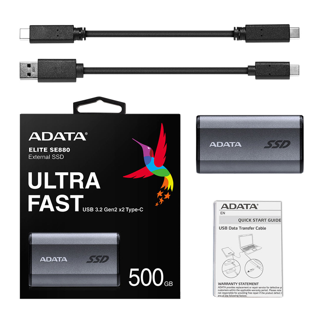 ADATA SE880 | External SSD | 500GB