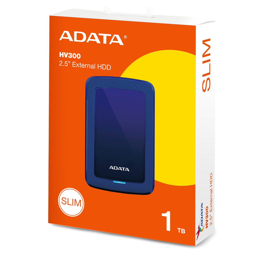 ADATA HV300 | Portable hard drive | USB 3.2 Gen 1 | 1TB Blue