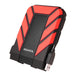 ADATA HD710 Pro | Portable HDD | USB 3.1 IP68 | 1TB Red