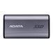 ADATA SC750 | Portable SSD | USB-C USB 3.2 Gen2 | 1TB Black Titanium