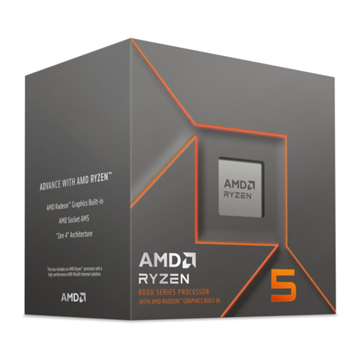 AMD Ryzen 5 8500G | Desktop processor | 6 cores 12 threads | AM5