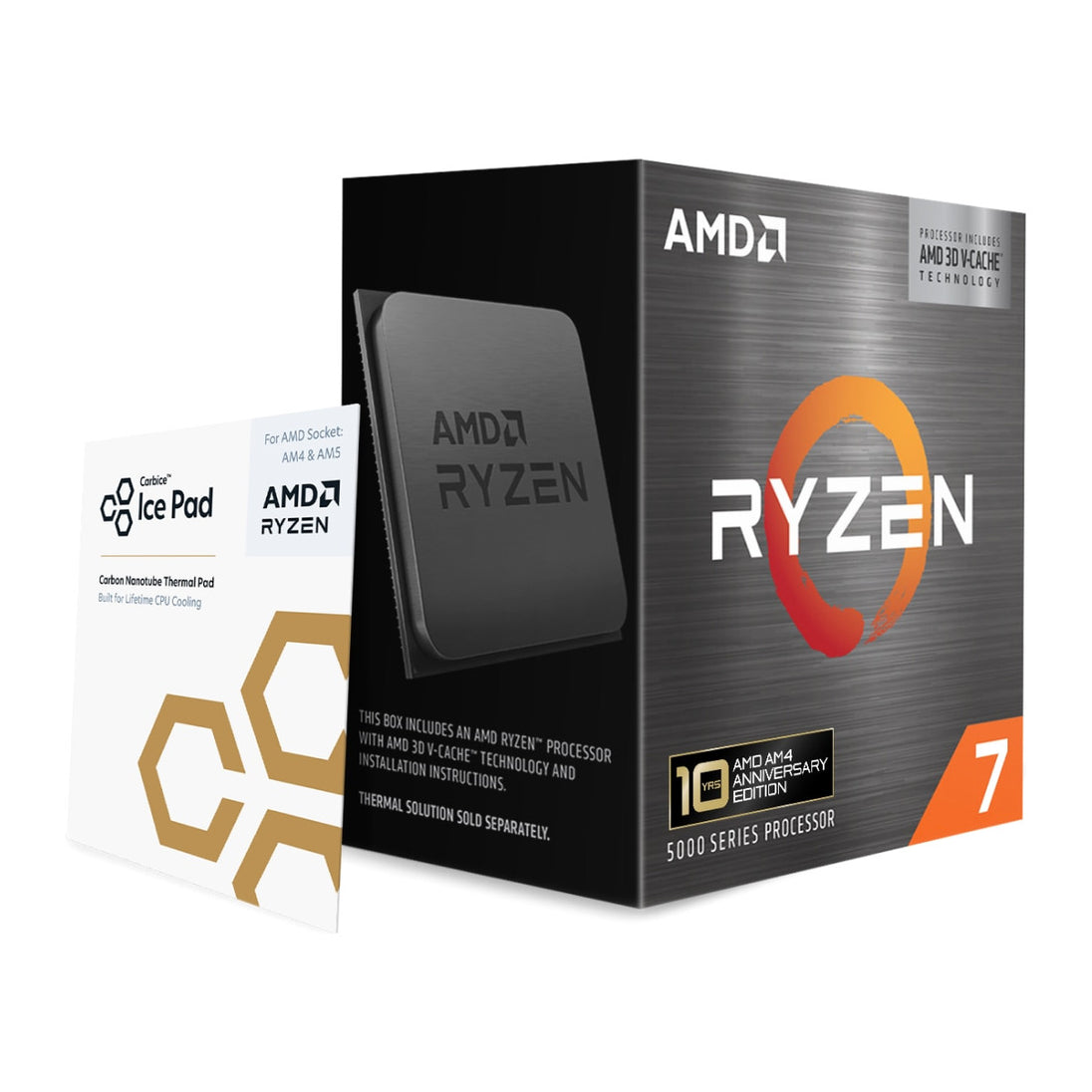 AMD Ryzen 7 5800X3D | Desktop CPU | 8-Core 16-Thread | Socket AM4