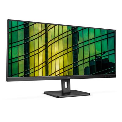 AOC U34E2M | 34-inch Widescreen VA WLED Monitor | Black