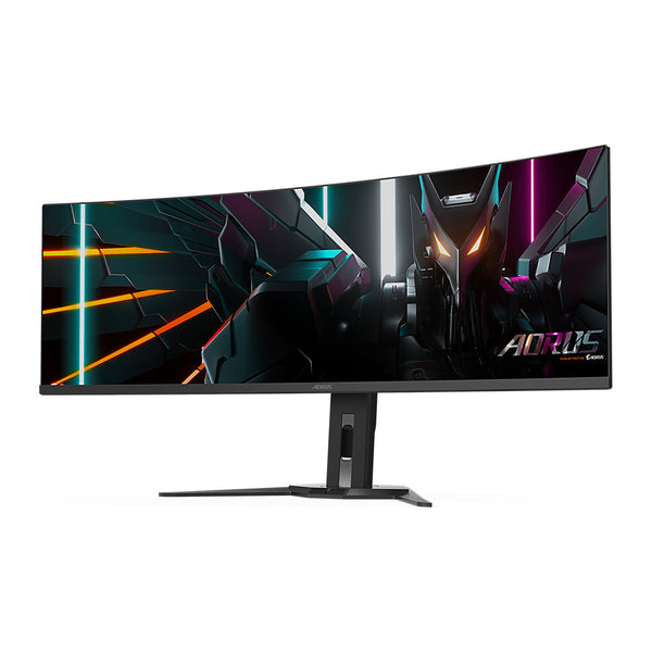 AORUS CO49DQ | 49-inch curved OLED gaming monitor | Dual QHD 144Hz | Black