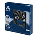 ARCTIC F12 | 120mm case fan | 3-pin | Black