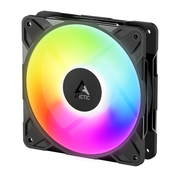 ARCTIC P12 Pro Reverse A-RGB | PWM case fans | 120mm | 3 pack, black