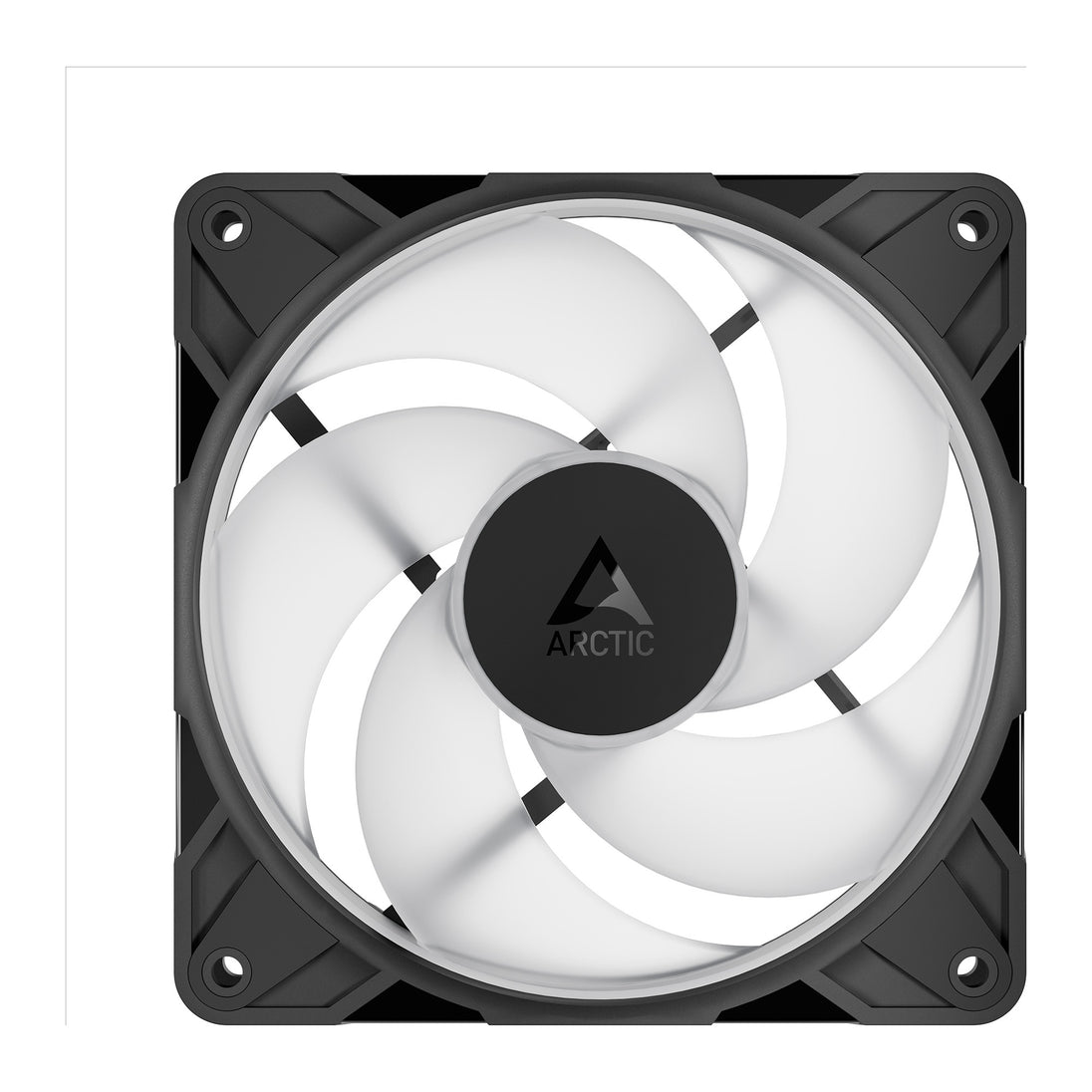 ARCTIC P12 Pro Reverse A-RGB | PWM case fans | 120mm | 3 pack, black