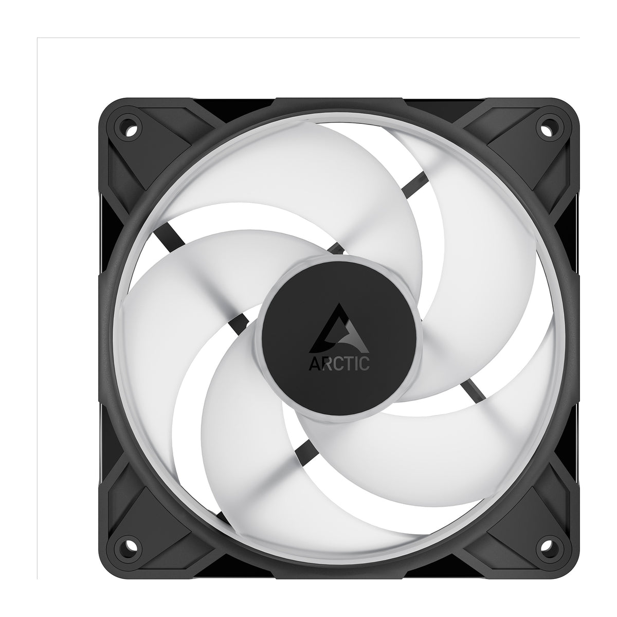 ARCTIC P12 Pro Reverse A-RGB | PWM case fans | 120mm | 3 pack, black