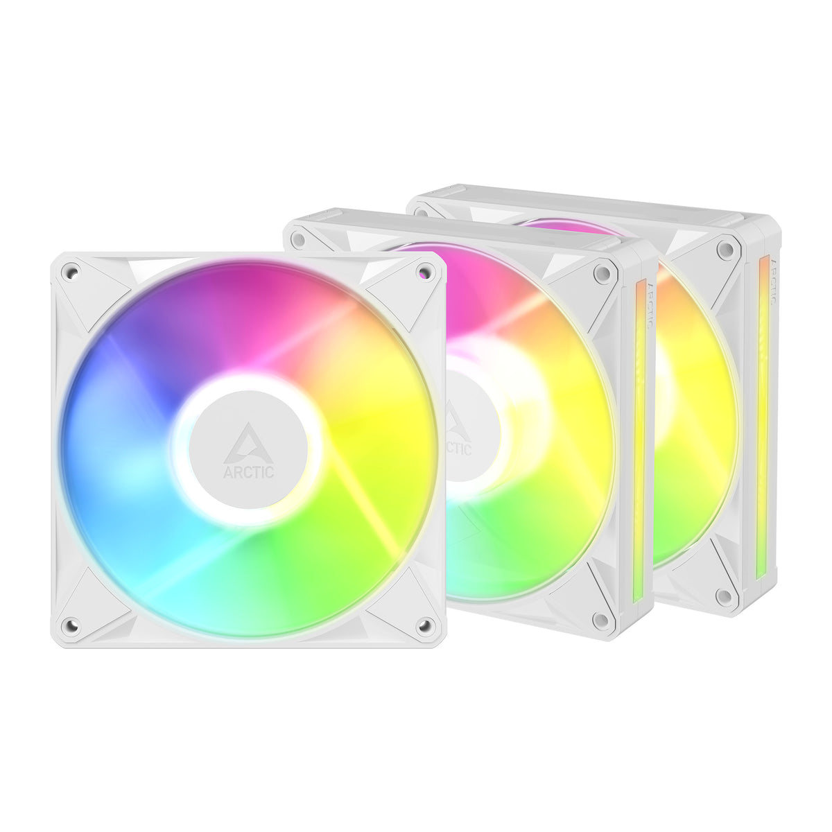 ARCTIC BioniX P14 A-RGB | 140 mm case fans | White 3-pack