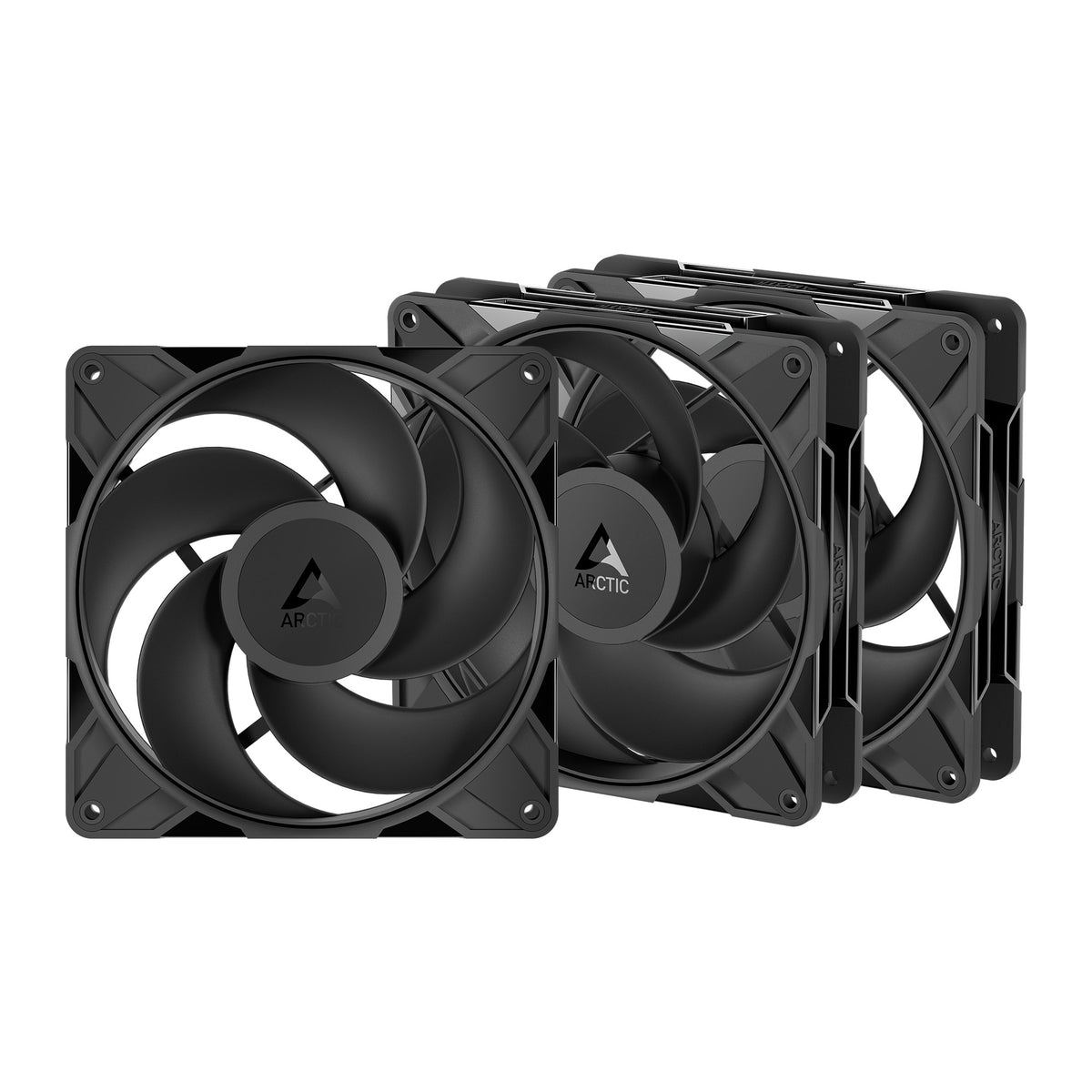 ARCTIC P14 Pro Reverse | 140 mm case fan 3-pack | PWM 400–2650 rpm | Black