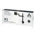 ARCTIC X1 | Single monitor arm | Desk clamp mount | Matt black