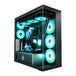 ARCTIC Xtender VG | E-ATX PC case | Vertical GPU mount | Black clear glass
