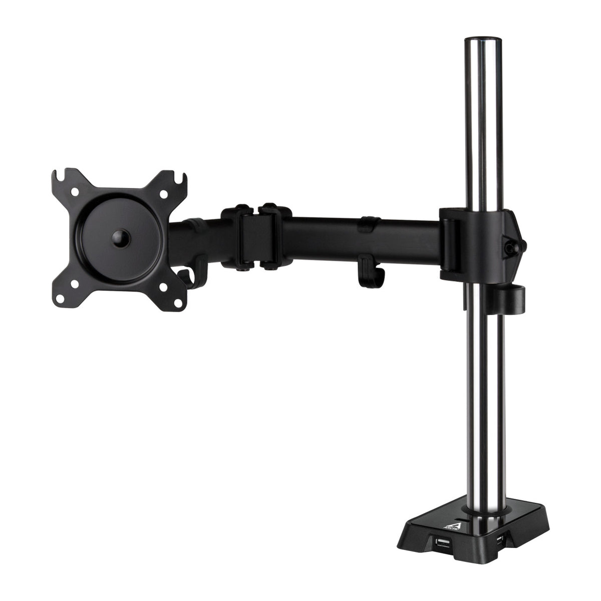ARCTIC Z1 (Gen 3) | Single monitor arm | USB 2.0 hub | Matt black