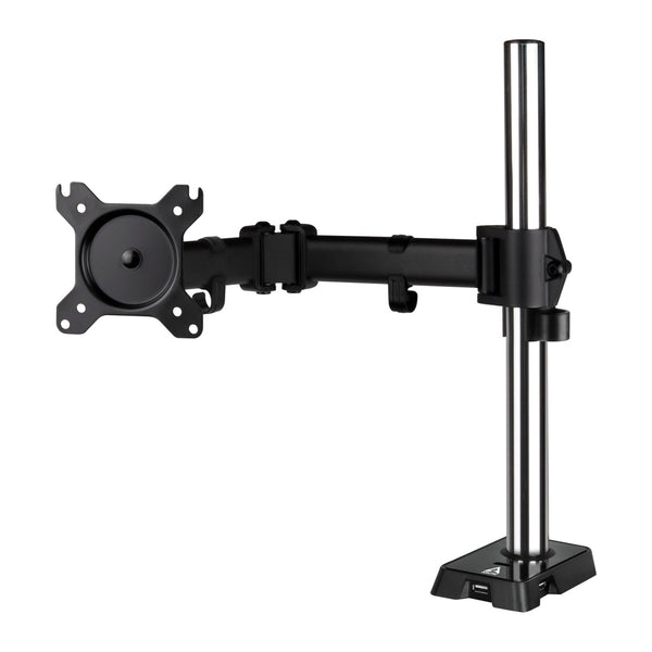 ARCTIC Z1 (Gen 3) | Single monitor arm | USB 2.0 hub | Matt black