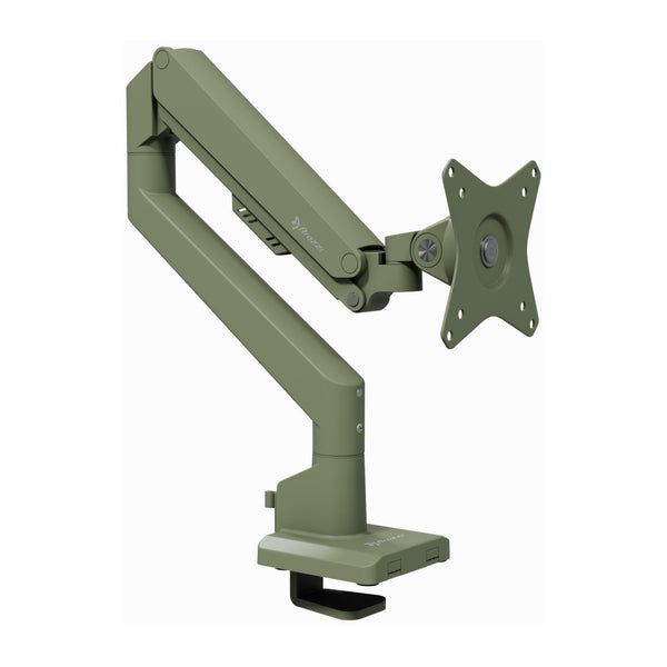 Arozzi Alzare Neo Single | Gas spring monitor arm | VESA 75/100 | Forest Green