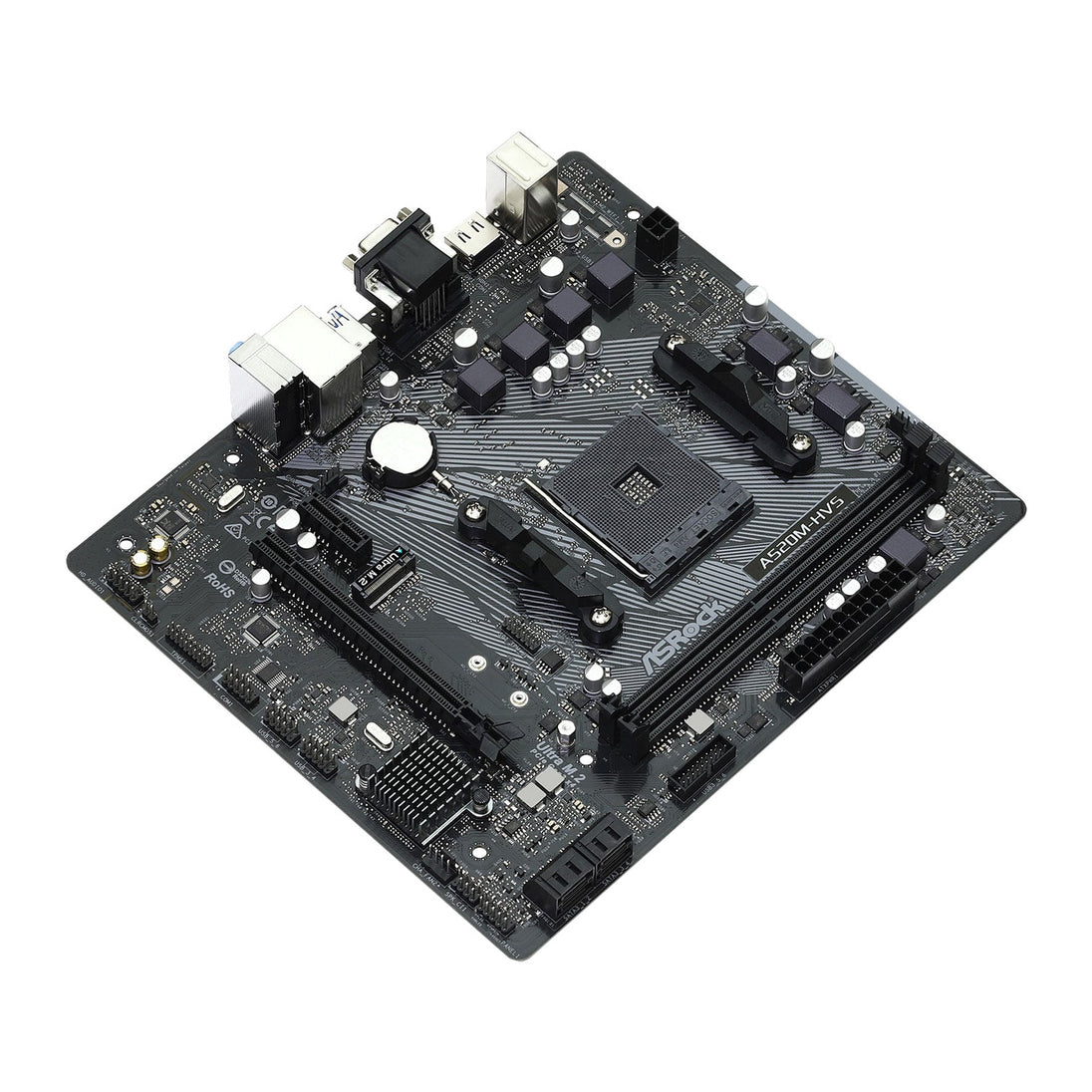 ASRock A520M-HVS | AM4 motherboard | DDR4 | Micro-ATX