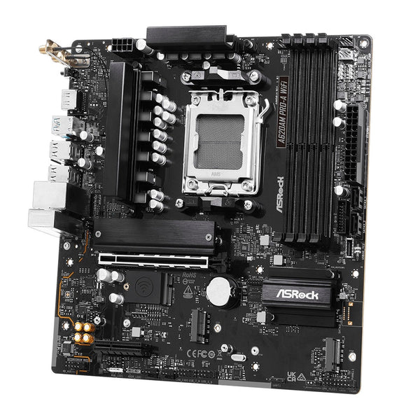 ASRock A620AM Pro-A WiFi | AM5 motherboard | Wi-Fi 6E | Micro-ATX
