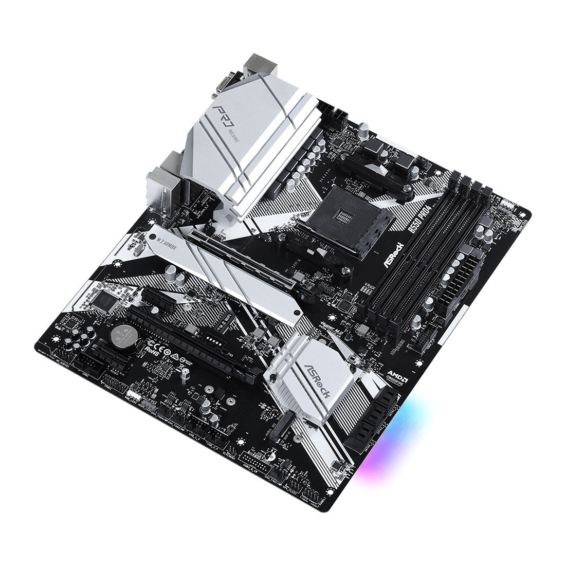 ASRock B550 Pro4 | AM4 motherboard | 4 DDR4 slots | ATX