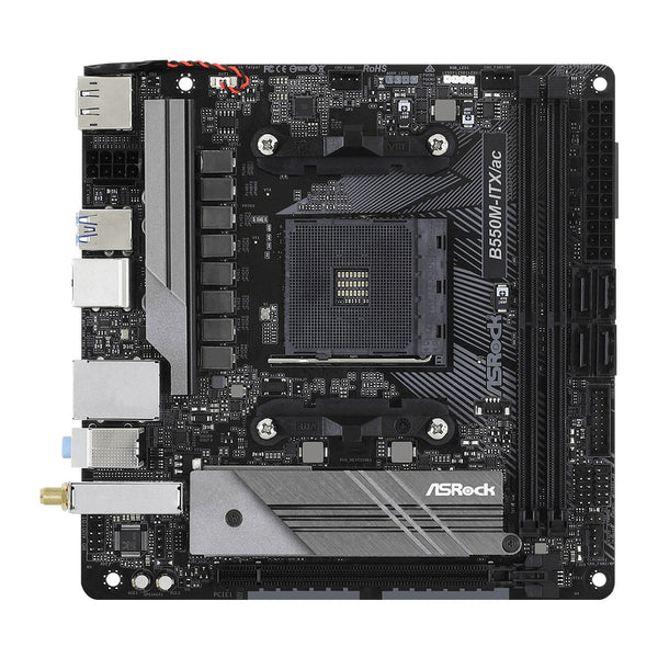 ASRock B550M-ITX/ac | Motherboard | AM4 2x DDR4 | Mini-ITX