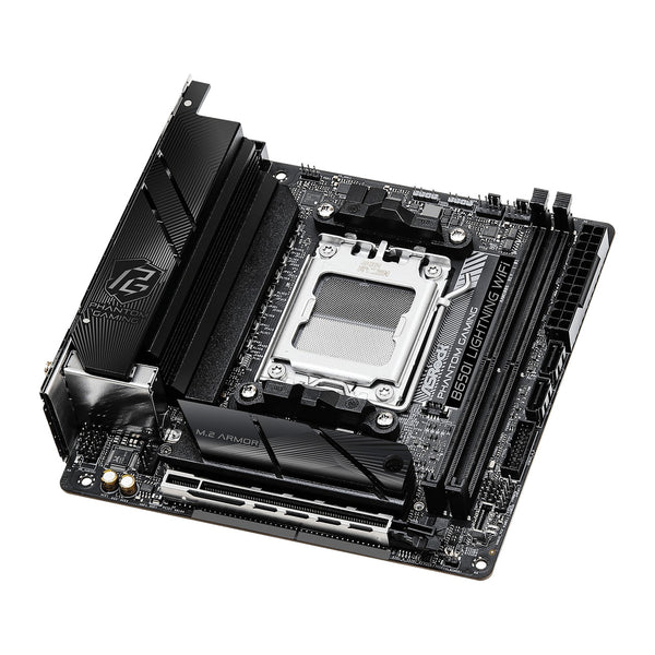 ASRock B650I Lightning WiFi | AM5 motherboard | Wi-Fi 6E DDR5 | Mini-ITX