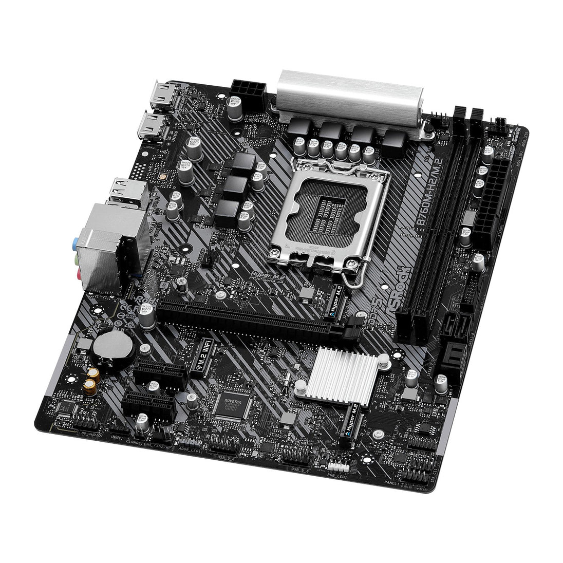 ASRock B760M-H2/M.2 | Motherboard | LGA1700 DDR5 | Micro-ATX