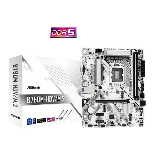 ASRock B760M-HDV/M.2 | Motherboard | B760MHDVM2
