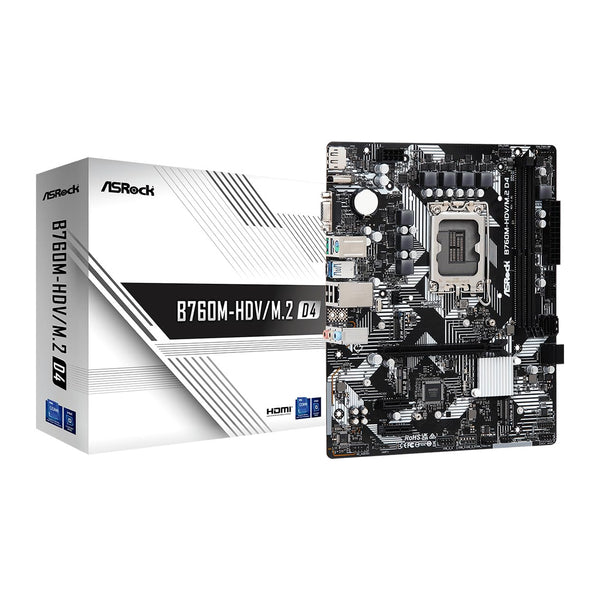 ASRock B760MHDVM2D4 | B760M-HDV/M.2 D4