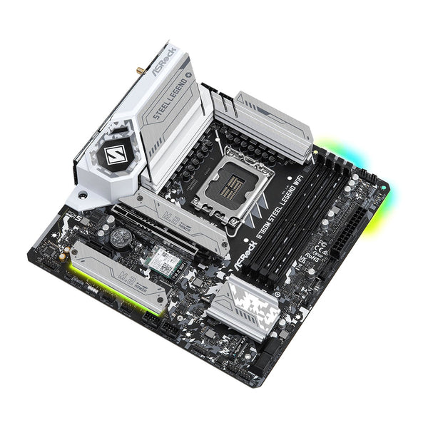 ASRock B760MSTLLNDWIFI | B760M Steel Legend Wi-Fi