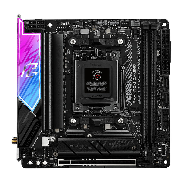 ASRock B850I Lightning WiFi | AM5 motherboard | Wi-Fi 6E | Mini-ITX