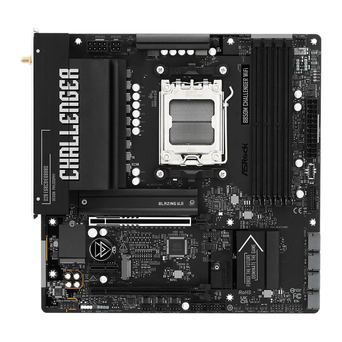 ASRock B850M Challenger WiFi | AM5 motherboard | Wi-Fi 7 | Micro-ATX