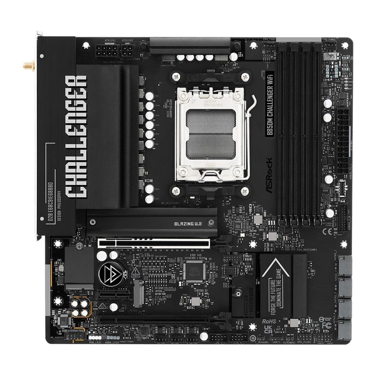 ASRock B850M Challenger WiFi | AM5 motherboard | Wi-Fi 7 | Micro-ATX