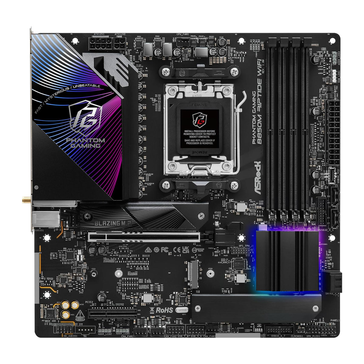 ASRock B85MRIPTIDEWIFI | B850M Riptide Wi-Fi