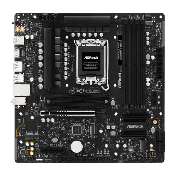 ASRock B860M Pro-A | LGA1851 Micro-ATX Motherboard | DDR5 | 3x M.2 | 2.5GbE