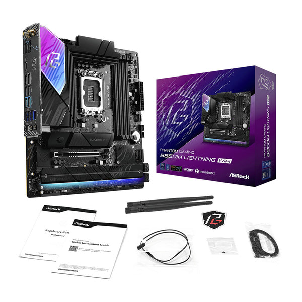 ASRock B860M Lightning WiFi | Motherboard | Wi-Fi