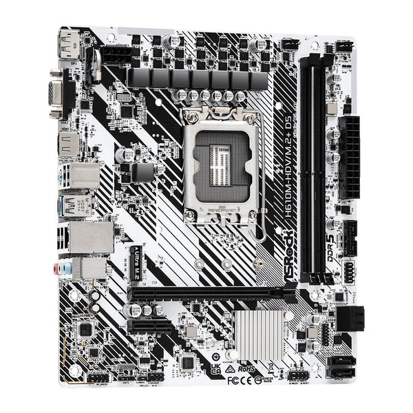 ASRock H610MHDVM2D5 | H610M-HDV/M.2+ D5
