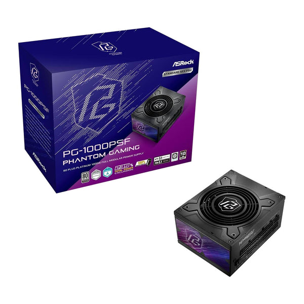 ASRock Phantom Gaming PG-1000PSF | 1000W SFX PSU | 80 PLUS Platinum