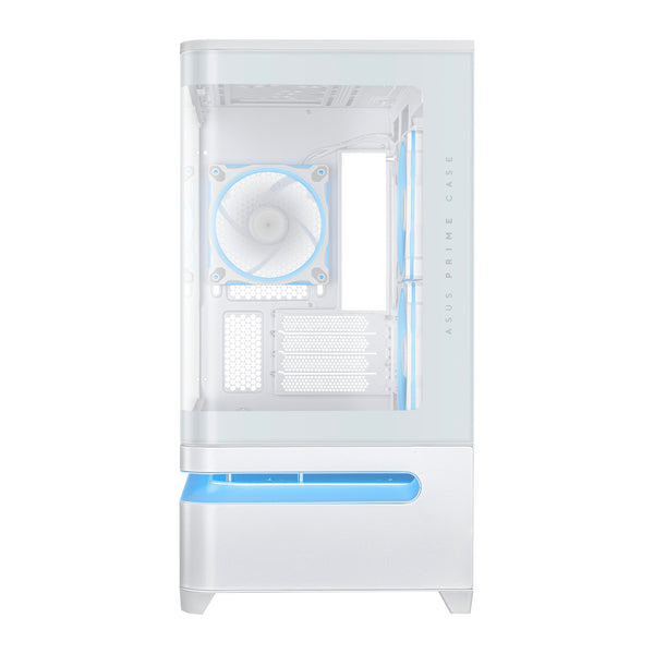 ASUS Prime AP202 | Micro-ATX PC Case | ARGB | White