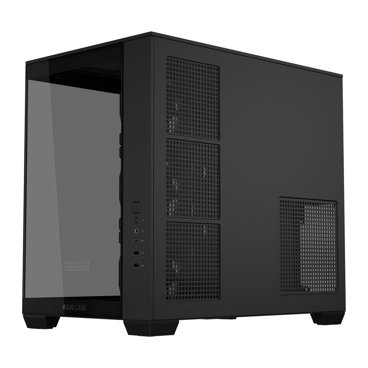 ASUS A32 Plus | ATX PC case | Dual chamber ARGB | Black