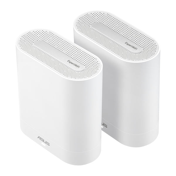 ASUS ExpertWiFi EBM68 | Business Mesh System | WiFi 6 AX7800 | 2-Pack, White