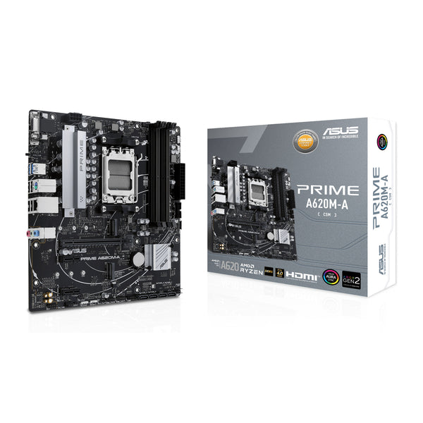 ASUS PRIME A620M-A-CSM | Micro-ATX motherboard | AM5 DDR5