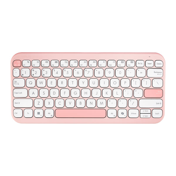 ASUS Marshmallow KW100 | Bluetooth keyboard | 75% layout | Pink