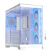 ASUS A32 PLUS | ATX PC case | Dual-chamber with 4 ARGB fans | White
